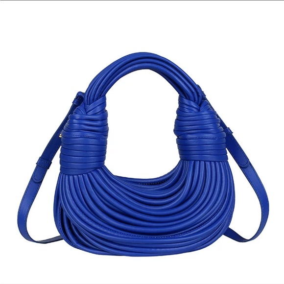 Adorable blue mini rope bag - - Picture 6 of 6